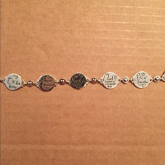 Sterling Silver Best Friend Bracelet - Picture 4 of 5